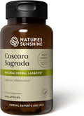 Natures Sunshine Cascara Sagrada Capsules - Promotes Intestinal Support for a Healthy Colon - 100 Capsules (50 Servings)