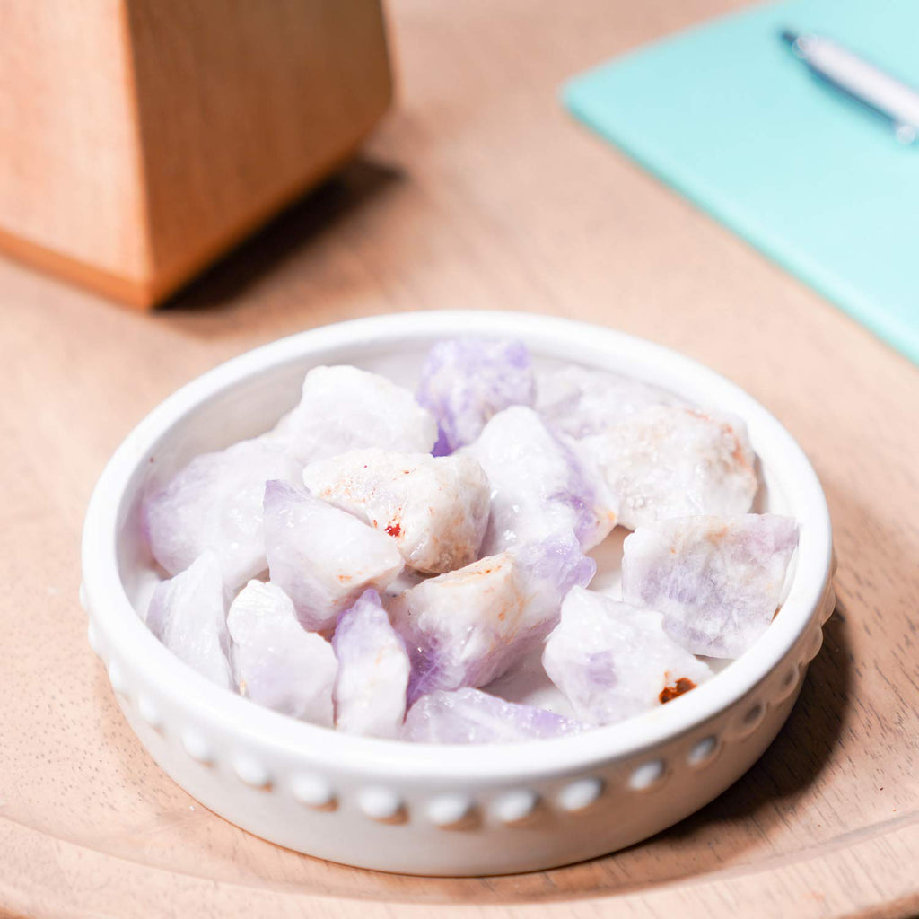 Crystal Allies 1 Pound Bulk Rough Amethyst Reiki Crystal Healing Stones Large 1 from Brazil