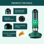 Electric Anti Cellulite Massage Tool, Handheld Cellulite Massager, Suction Massage with 12 Modes, Intelligent Cupping Massager f