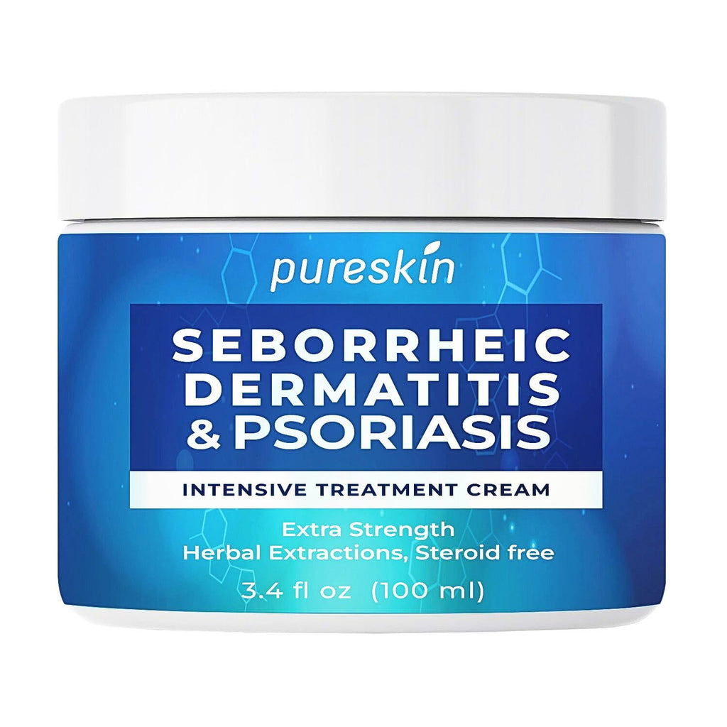 Seborrheic Dermatitis Psoriasis Cream: Antifungal Treatment - Traditional Herbal Infused - Relief for Flaking Irritated Scalp Sk
