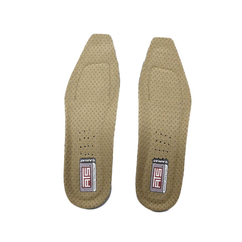 Ariat Mens ATS A10008007 Shoe Insert Footbed Round Toe Insole, 8.5 M US