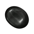 Shungite Crystals and Healing Stones - Large Palm Stone Crystals Piedra - Crystal for Good Luck, Balanced Positive Energy, Medit