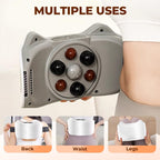Electric Wireless Abdominal Massager for Fat Burning and Digestion with 3 Massage Modes, 2025 New Portable Massager for Improvin