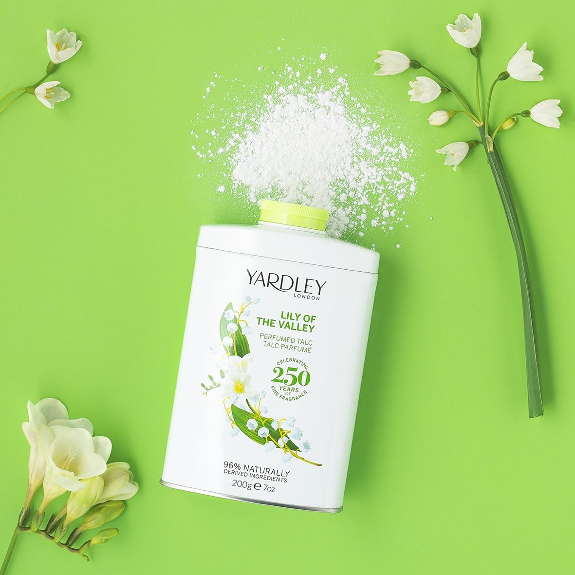 Yardley London Lily of The Valley Perfumed Talc Powder 7oz 200g