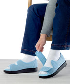 Silverts Recovery Sandals Women, Diabetic Shoes for Women, Extra Wide Slippers for Women, Diabetic Slippers for Women Wide Width
