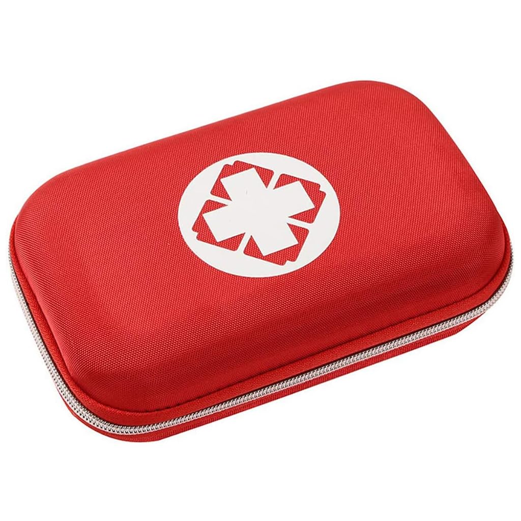 Proberos First Aid Kit Bag, Waterproof Eva Medicine Storage Box, Medications Organizer Portable Supplies Package, Compact Lightw