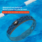 Faruxue Anti-Static Wristband Rhombus Cordless Silicone Bracelet Anti Static Balance Anion Not Easy Fall Off Adjustable Antistat