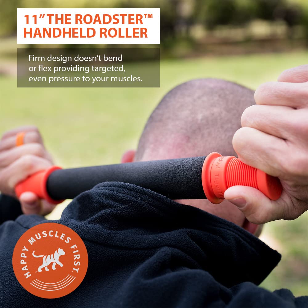 Tiger Tail Massage Stick, 22, Massage Therapy on The Go, Relieve Sore Muscles, Foam Roller Prevent Injury, Speed Recovery, Impro