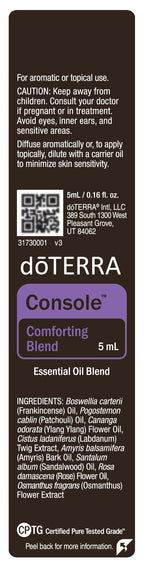 doTERRA - Console Essential Oil Comforting Blend - 5 mL