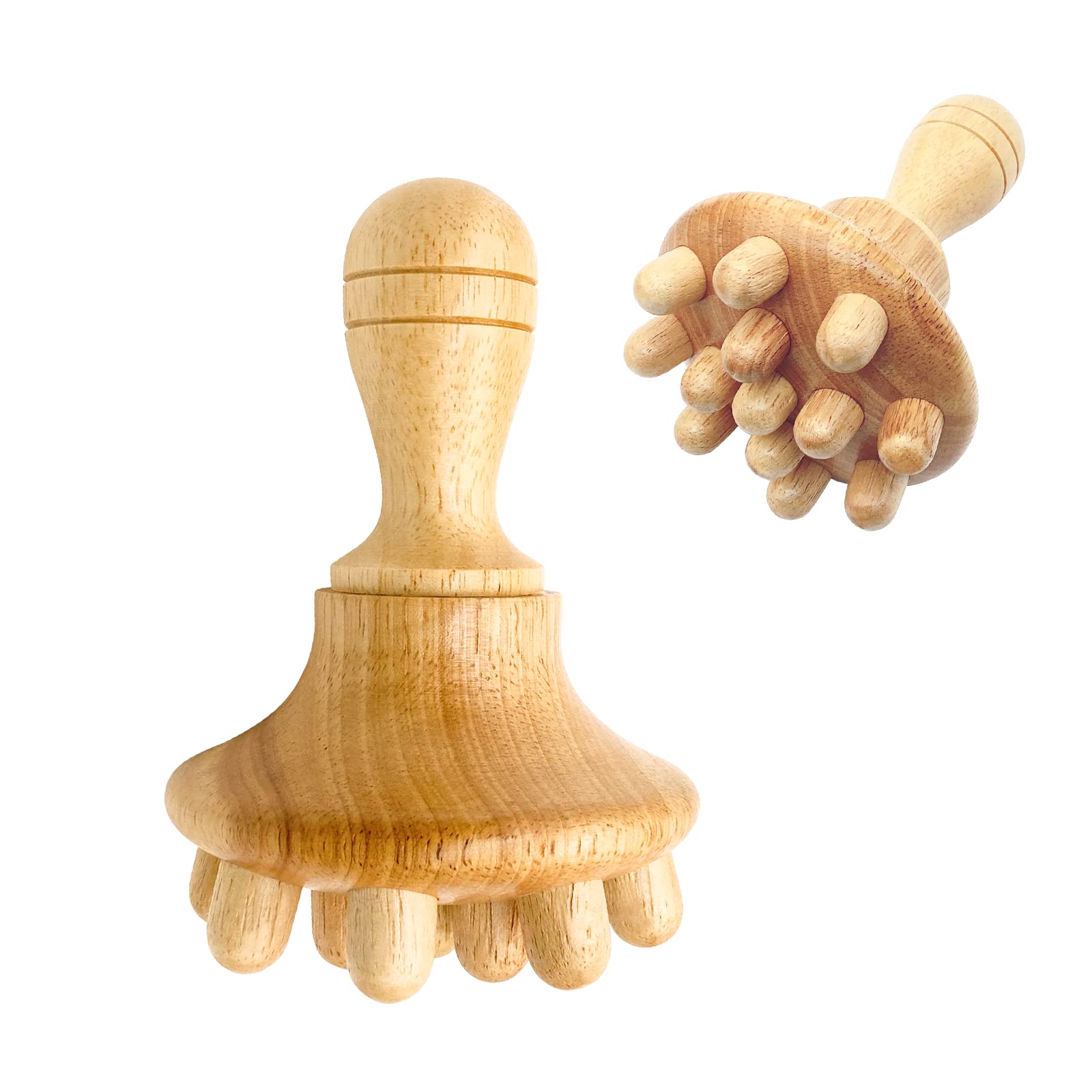 Goodtar Mushroom Massager, Therapy Tool, Colombian Wood, (1 Piece Set)