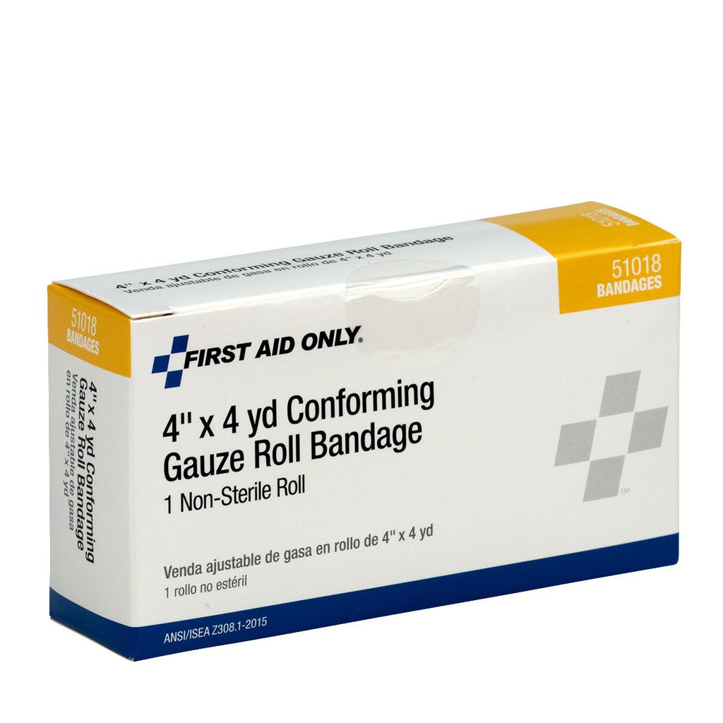 Acme United 4 Inch Conforming Gauze, 0.07-Pound (Pack of 5)