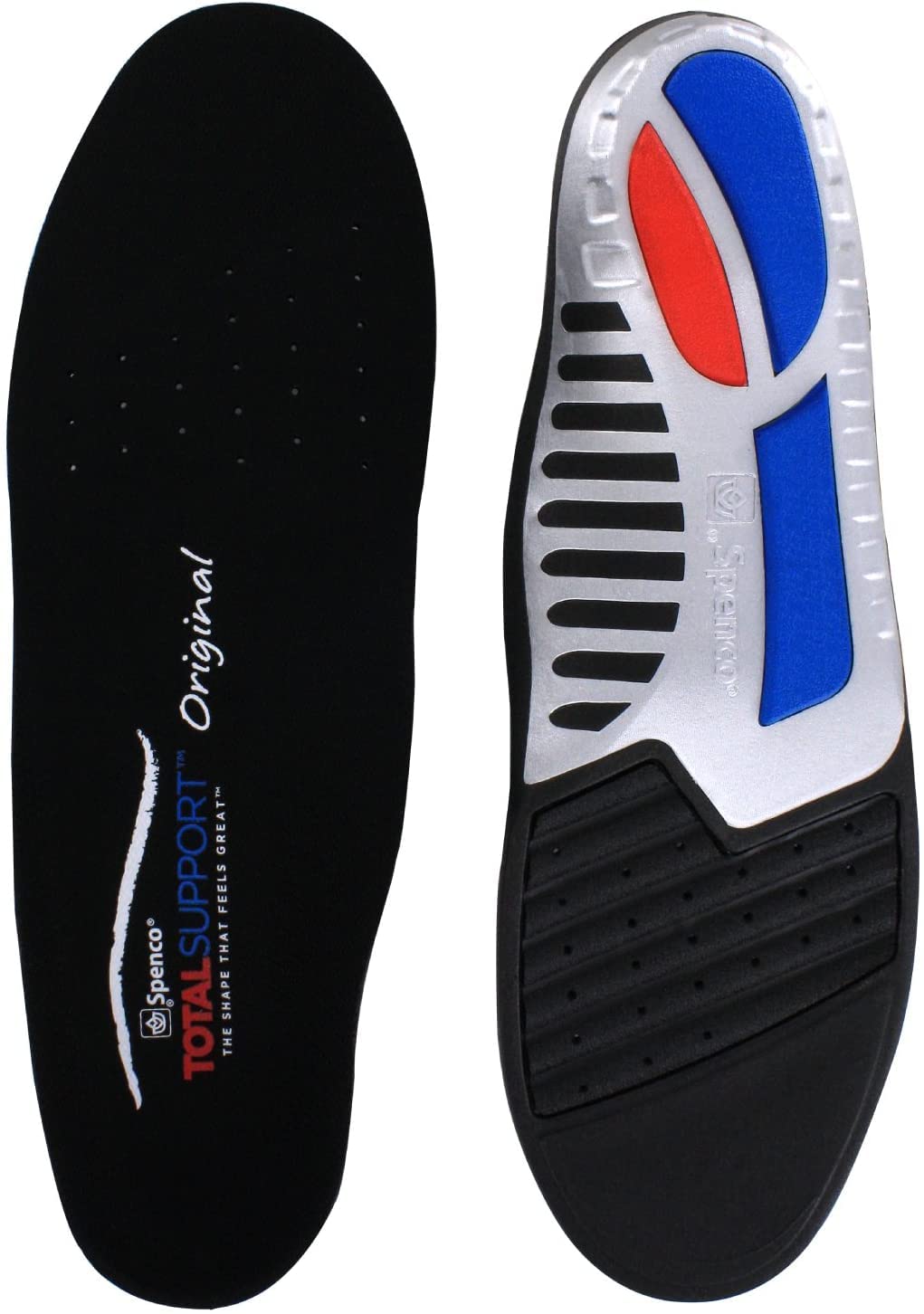 Spenco Total Support Original Insole, Mens 12-13.5
