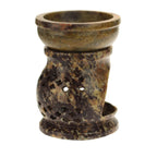 Beautiful Soapstone Elephant Shaped Aroma Oil Burner