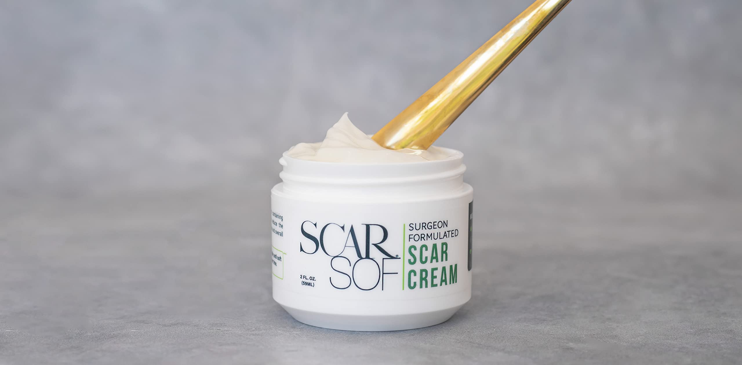 ScarSof Scar Cream - Advanced Scar Cream Made with 100% Organic Aloe Vera and All Natural Emu Oil - Helps Scar Appearance and Ov