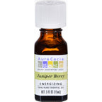 Aura Cacia 100% Pure Essential Oils, Energizing, Juniper Berry, 0.5-Ounces (Pack of 2)