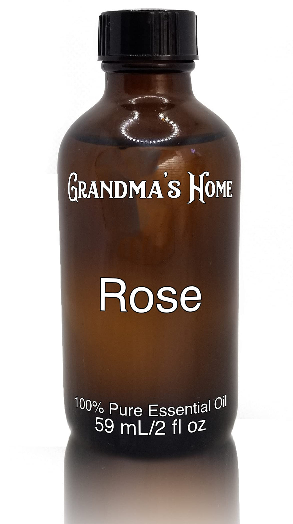 Rose Essential Oil - 2 fl oz -100% Pure and Natural - Therapeutic Grade - Grandmas Home