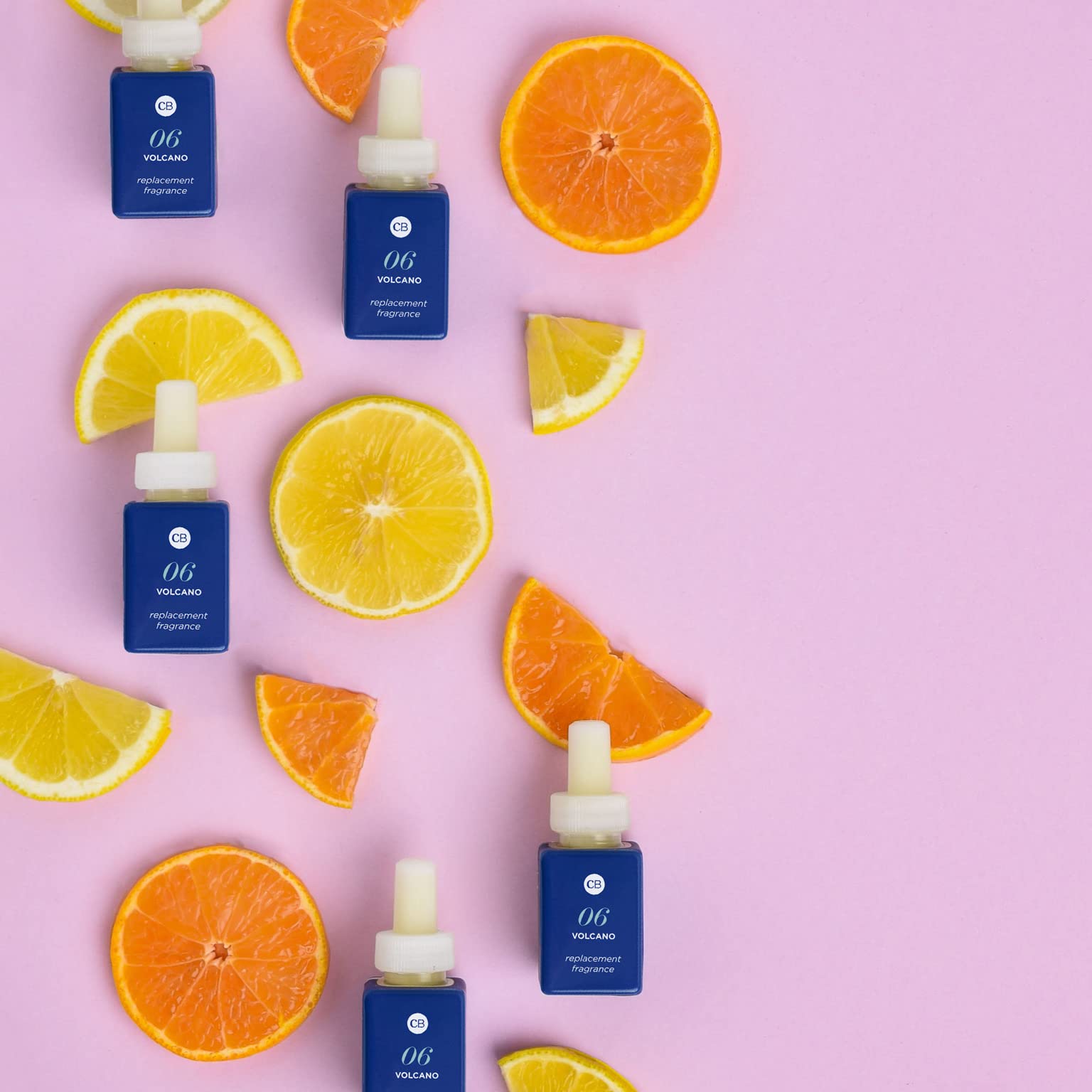 Capri Blue Volcano Pura Refills - 2-Pack Bundle of Pura Oil Diffuser Refills - Pura Diffuser Refills with a Tropical, Citrus Sce