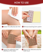 MQXUNMI Tiger Patches, 60 Counts Chinese Tiger Plaster Ultra Strength Heat Patches, 24 Hour Long Lasting Joint Patches for Muscl