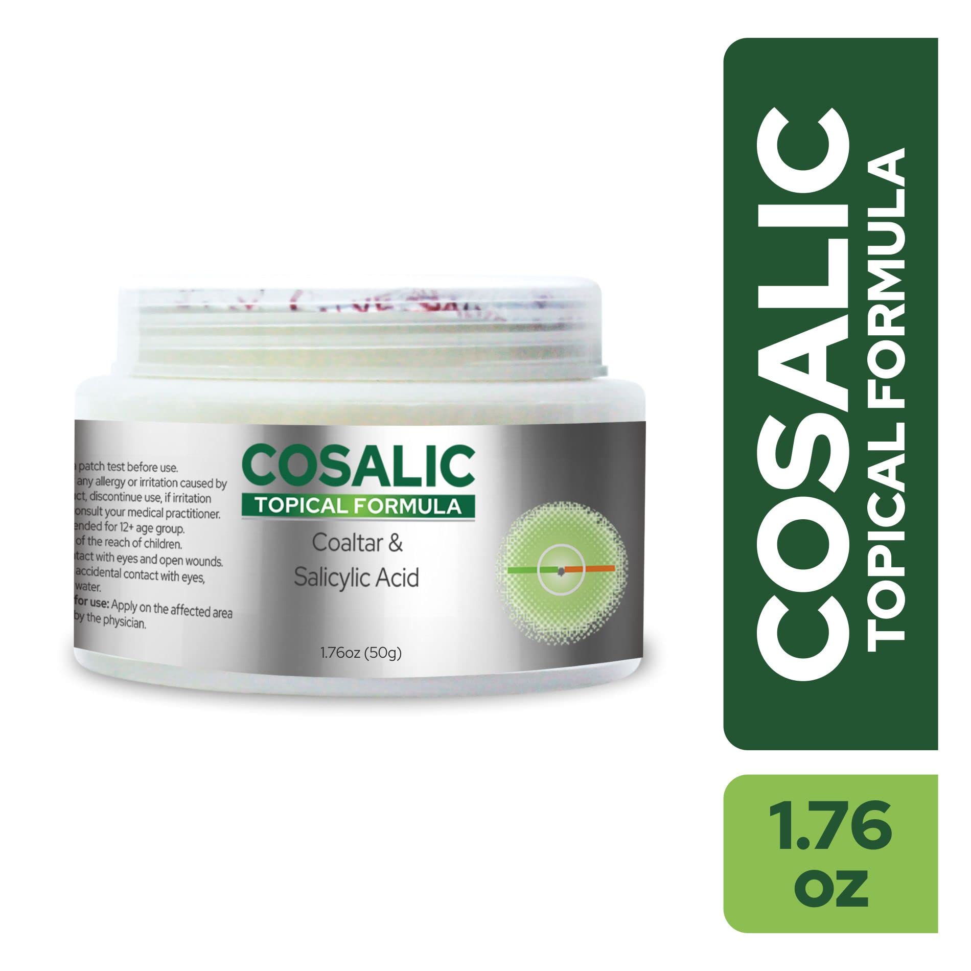 SALVE (50 Gram Salicylic Acid Coal Tar Psoriasis Topical Formula - Pack of 2