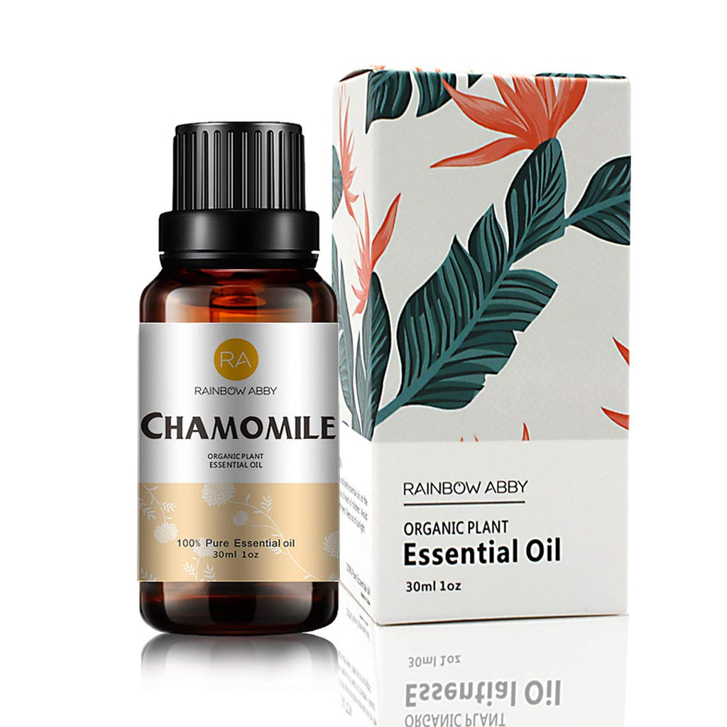 Chamomile Essential Oil (30ML), 100% Pure Natural Organic Aromatherapy Chamomile Oil for Diffuser, Massage, Skin Care, Yoga