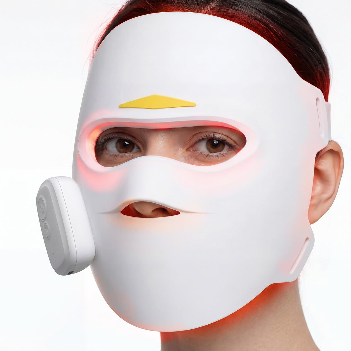 DZAVOK 4D Red Light Therapy Mask for Face  336 LEDs 4 Modes with 850nm NIR