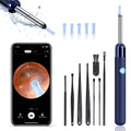 Ear Wax Removal, Ear Cleaner with Camera with 1080P, Otoscope with Light, Ear Wax Removal Kit with 6 Ear Pick, Ear Camera for iP