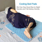 2PCS Reusable Underpads Large 34 x 36, Upgrade Cooling Waterproof Bed Pads with Heavy Absorbent, Washable for Incontinent, Potty