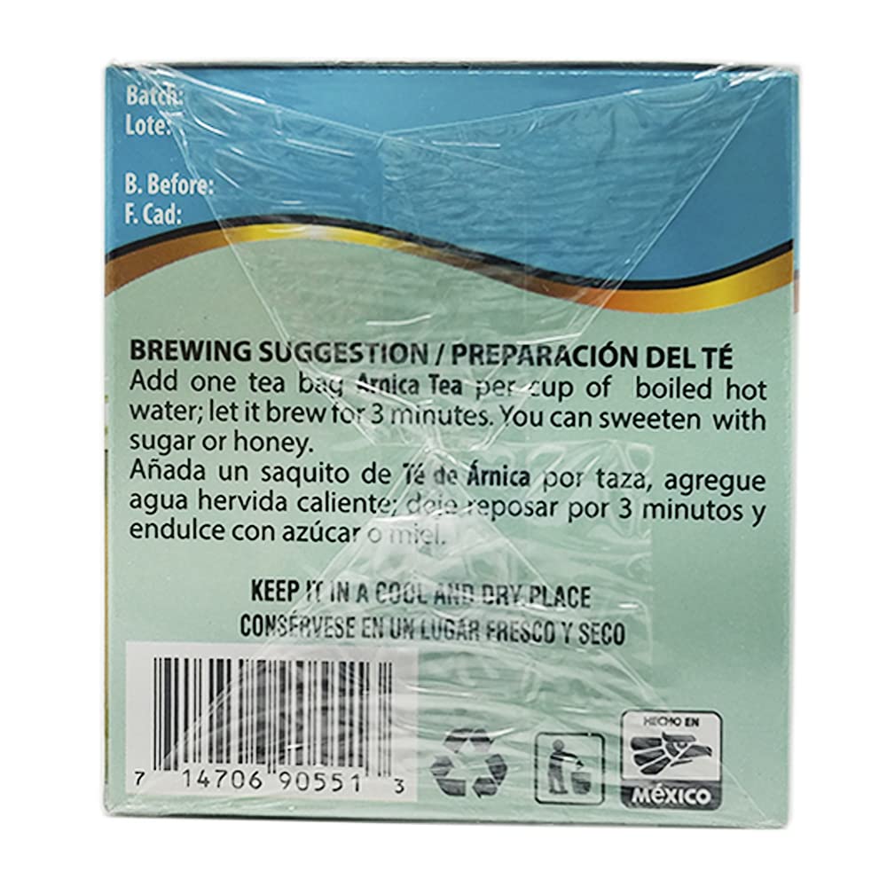 HERBACIL ARNICA TEA 25-BAGS 0.88 OZ (3)