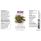 NOW Citronella Oil, 1-Ounce (Pack of 2)
