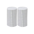 Nexskin 4 Letex Free Bandges - Comfort Elastic Bandage with Single Hook & Loop Closure - White, 2 Pack