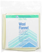 Home Health Wool Flannel - Large Size, 18 x 24 - 100% White Wool, Extra Thick Weave, Unbleached, No Synthetics, For Castor Oil P