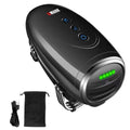 WMARK Barber Massager/Cordless HandheldMassager, Charge Neck/Legs/Hand/FaceMassager, 2 Massage Nodes 2600AMH,Black
