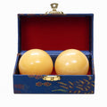 JapanBargain, Baoding Balls Set of 2 - Hand Exercise, Stress Relief, Coordination & Strength Training, Therapy Balls with Box (A