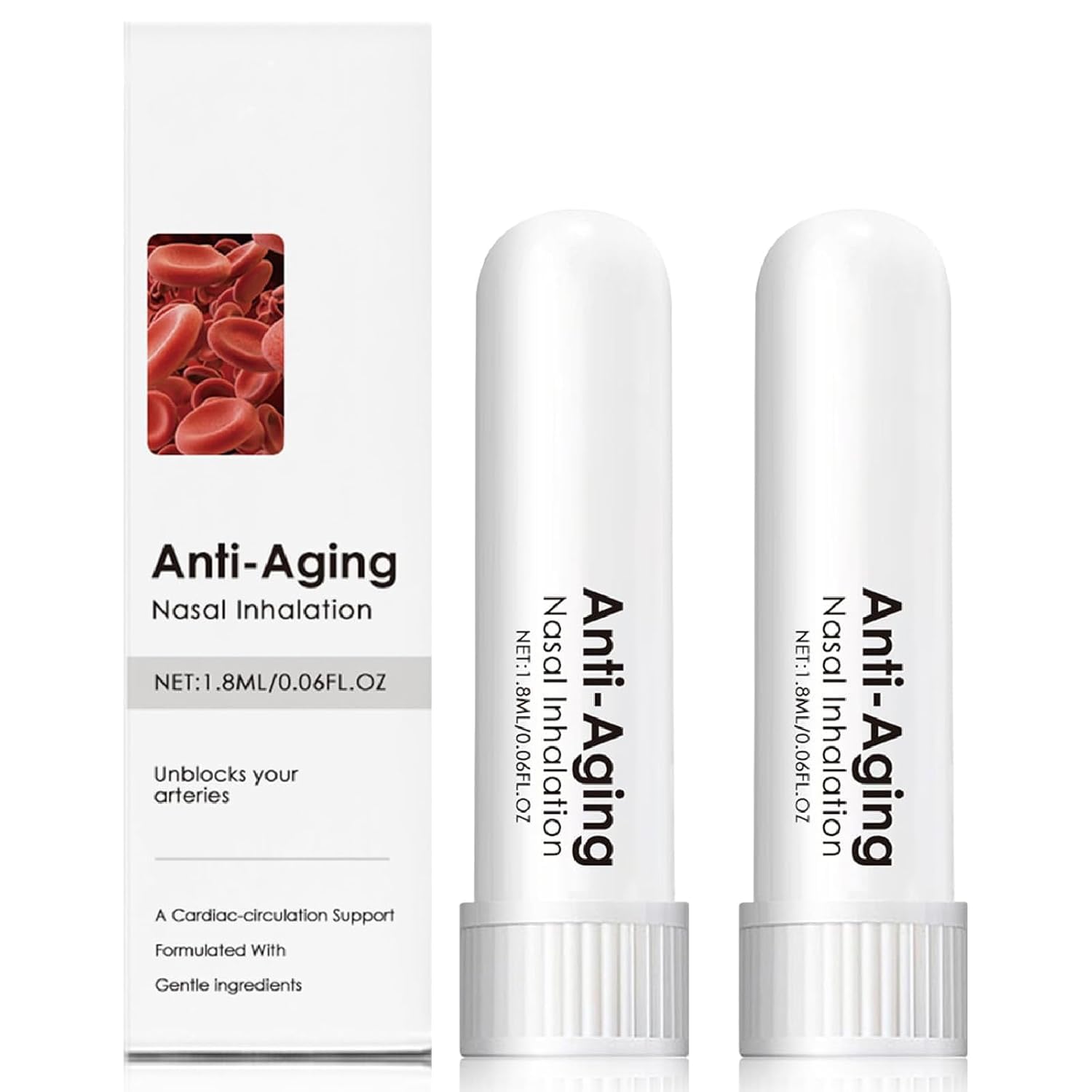 Aohoyaca Inhaler, Memory Boost, Inhaler for Memory, Clean Your Nose and Enjoy Fresh Air,Natural Ingredientsrefreshing Nasal Inha