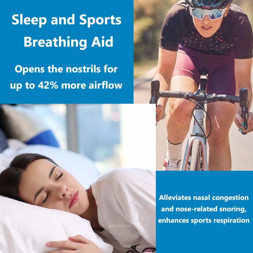 WoodyKnows Super-Support Nasal Dilator, Improves Sleep and Sports Airflow, Nasal Congestion and Nose-Related snoring aid (L 4Pac