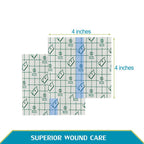 50 Pcs Waterproof Shower Protector Bandage 4x4 inch for Chest Chemo Dialysis Catheter Shower Cover Hemodialysis Port Surgery Inc