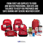 American Red Cross Officially Licensed Product, Emergency Response Pack, First Aid Essentials, Fully Stocked First Responder Kit