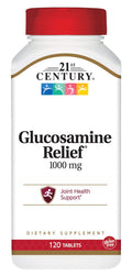 21st Century Glucosamine Relief 1000mg Tablets, 120 Count