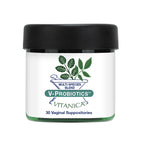 Vitanica V-Probiotics - Probiotics for Women - Vaginal Suppositories with Lactobacillus Rhamnosus, Gasseri & More - Womens Heal