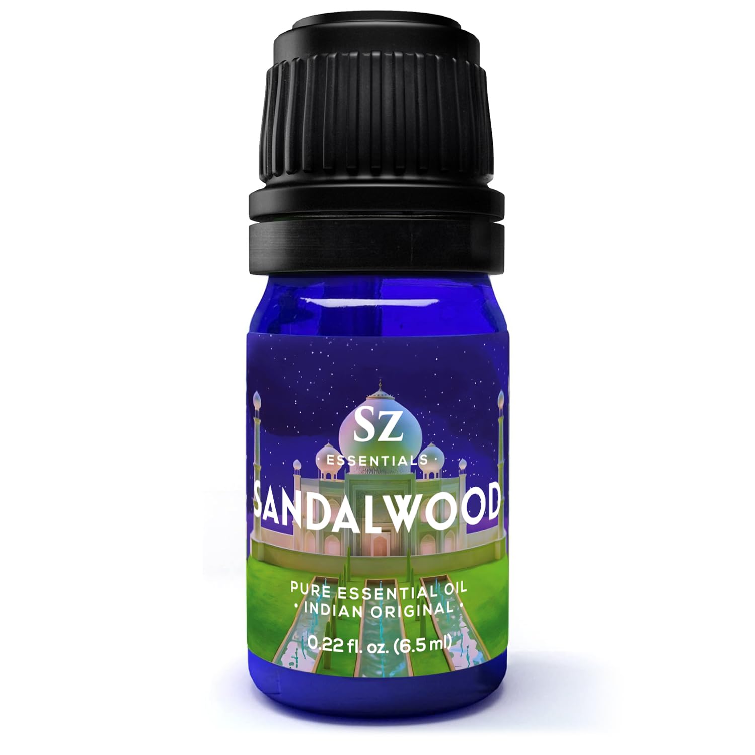 Sz Essentials - Sandalwood Essential Oil, 100% Pure, Natural Oil - (Santalum Album) Indian Sandalwood - Deep, Woody, Balsamic Sc