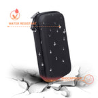 BOVKE Diabetic Supplies Travel Case, Storage Carrying Bag for Diabetes Testing Kit, Blood Glucose Monitor Meters, Test Strips, M