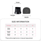 SooGree High Heel Cap Protectors & Heel Repair Caps Covers (8 Pairs U Type) for High Heel Shoes Women,Anti-Slip and Protecting f