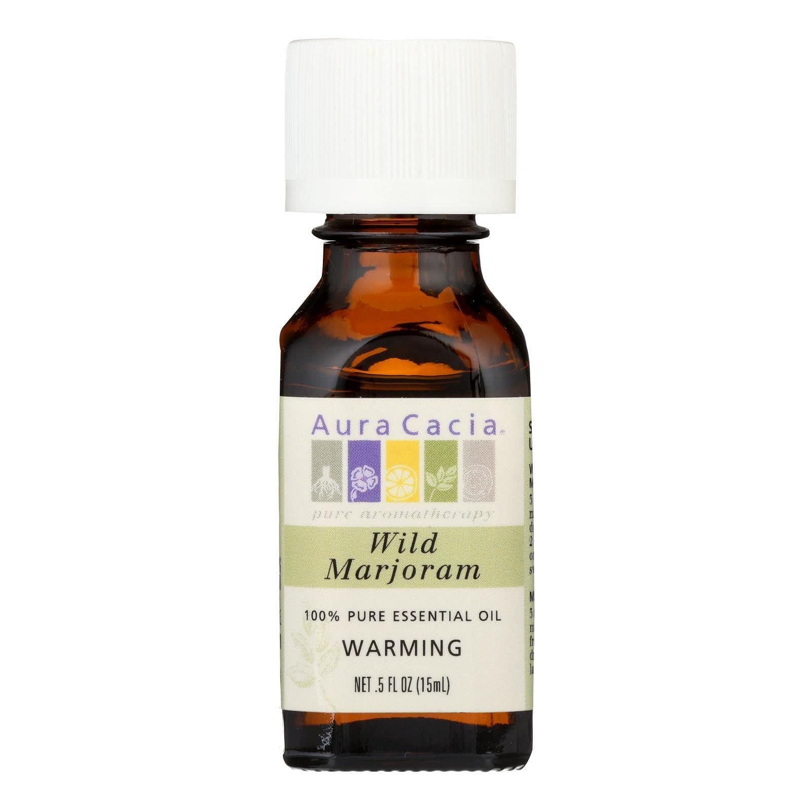 Aura Cacia Essential Oil Marjoram .5 oz ( Multi-Pack)8