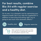 Nucific Bio-X4 4-in-1 Weight Management Probiotic – 90 Capsules | Daily Digestive & Wellness Support