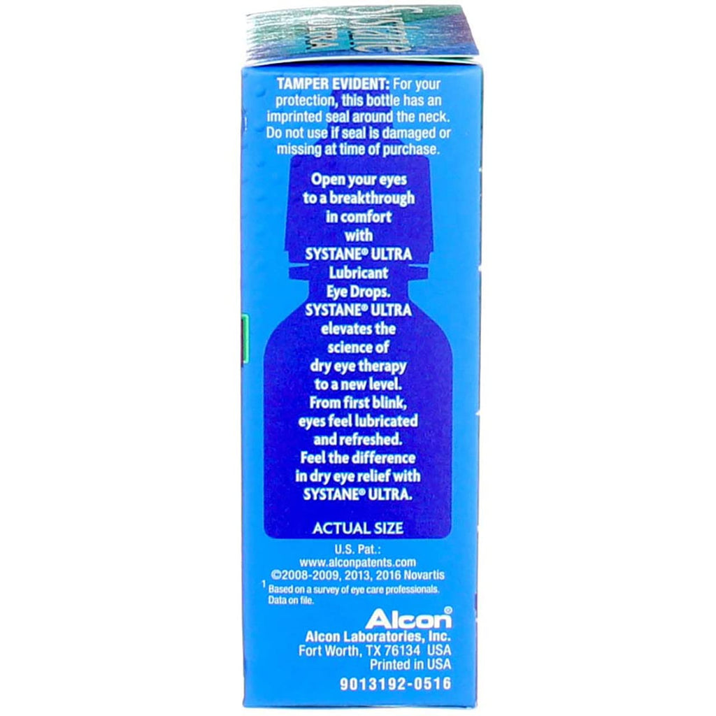 Systane Ultra Lubricant Eye Drops 0.3 oz