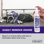 2Toms StinkFree Shoe Odor Eliminator Spray, Removes Odors Caused by Sweat in Shoes, Sneakers, Cleats, Boots & Gear, 8 Ounce Bott