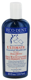 Eco-Dent Ultimate Daily Mouth Rinse Cool Cinnamon - 8 Oz, Pack Of 3
