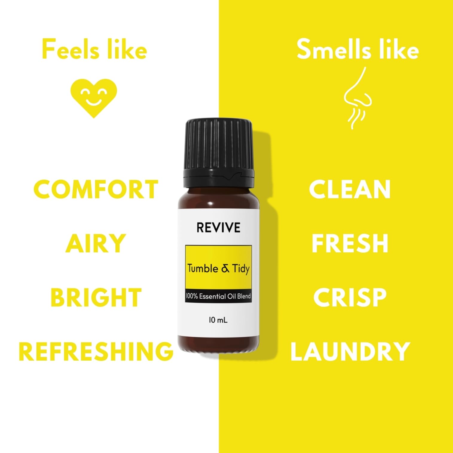 Tumble & Tidy Essential Oil Blend 30mL by Revive Essential Oils - 100% Pure Therapeutic Grade, for Diffuser, Humidifier, Massage