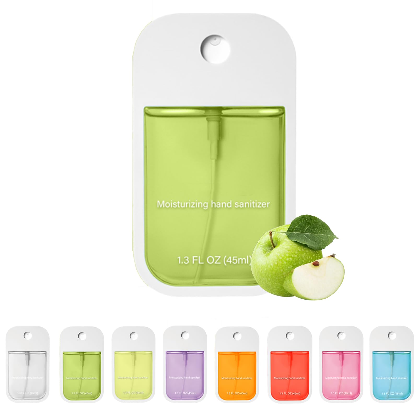 Power Mist Hydrating Hand Sanitizer Spray, Portable Travel-Size Hand Sanitizer Spray,8 Scents, 500-Sprays Each,Suitable for Both