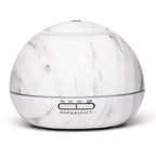 HATHASPACE Marble Essential Oil Diffuser, 350ml Ultrasonic Aromatherapy Diffuser & Cool Mist Humidifier, BPA-Free, 24+ Hour Run 